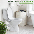 Bidet Attachment, Non-Electric Cold Water Bidet Toilet Seat Attachment with Pressure Controls, Retractable Self-Cleaning Dual Nozzles for Frontal & Rear Wash - Black