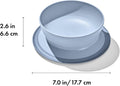 Tot Stick and Stay Suction Bowl - Dusk