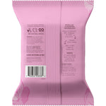 Burts Bees Micellar Rose Water Facial Towelettes, 100% Plant Based Cloth; 99% Natural Origin; Remove Makeup, Cleanse, Hydrate; No Greasy, Oily Residue; All Skin Types; 30 Ct, Pack of 3 (Pack May Vary)