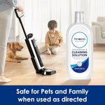 Floor Cleaning Solution 2L (33.8 OZ*2) for I5/I6 Stretch & FLOOR ONE S5/S6/S7/S9 Artist & S6/S7/S9 Master & Breeze Series, (EXCEPT Ifloor 5 Steam/S5/ S7/ S9 Artist Steam Series) Wet Dry Vacuum