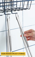 2 Pcs 12-Inch Kitchen Tweezers Fine Tweezer Tongs, Extra-Long Stainless Steel Cooking Tweezers (Silver)