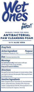 for Pets Antibacterial Dog Paw Cleaner with Built-In Scrubber Brush, Tropical Splash Scent - Foaming Cleanser for Dog Paws - Paw Washer & Grooming Care, 5 Ounce