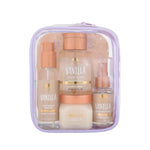 Mini Set Vanilla Everything Shower Gift Set for Women, Exfoliating Body Scrub, Body Wash & Body Butter, Travel Size Skin Care Set, Hydrating & Moisturizing Self-Care Gift for Smooth Skin