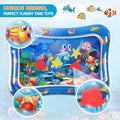Inflatable Tummy Time Mat Premium Baby Water Play Mat for Infants and Toddlers Baby Toys for 3 to 24 Months, Strengthen Your Baby'S Muscles, Portable