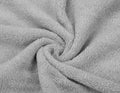 Luxury 6 Piece Towel Set, 2 Bath Towels 2 Hand Towel 2 Washcloths, 600 GSM 100% Cotton Turkish Towels for Bathroom, Light Grey Towel Sets