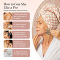 Stainless Steel Gua Sha Facial Tools - Guasha Tool for Face, Face Sculpting Tool, Neck Massager, Double Chin Reducer Gua Sha Tools, Lymphatic Drainage Massager, Facial Skin Care - Silver