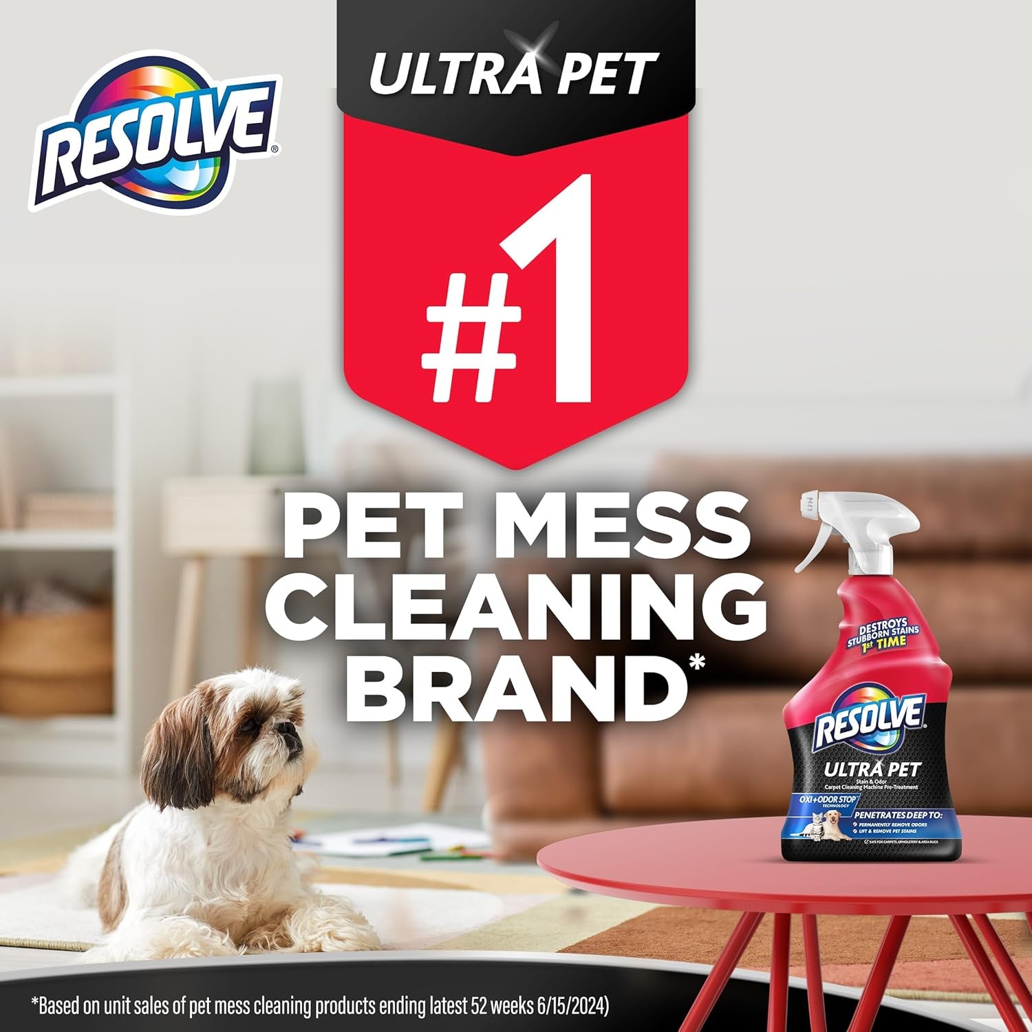 Ultra Pet Carpet Cleaner Spray â€“ for Removal of Pet Stains & Odors, 32Oz