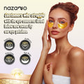24K Gold under Eye Patches - 60 Pack for Puffy Eyes, Dark Circles, Bags & Wrinkles with Collagen & Hyaluronic Acid - Eye Care Pads for Daily Skincare (Gold)