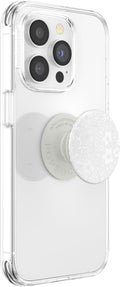 Adhesive Phone Grip, Holder, Phone Stand, Flower - Blanc Fresh