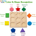 Preschool Colorful Wooden Shape Puzzle