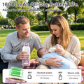 Portable Bottle Warmer for Travel,Fast Heating Milk Warmer on the Go,17 OZ Water Warmer for Breast Milk, Formula,Water,Temp Control 98Â°F -212Â°F,Baby Essentials for Outdoor Airplane Car Journey