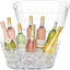 11.5L Ice Bucket for Parties 2 Pcs, Large Plastic Drink Cooler for Champagne Wine, Beer, Clear Beverage Tub for Mimosa & Cocktail Bar, Portable Chiller for Party Hosting & Serving