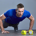 Exercise Dice (6-Sided) - Game for Group Fitness & Exercise Classes - Includes Push Ups, Squats, Lunges, Jumping Jacks, Crunches & Wildcard (Includes Carrying Bag)