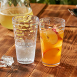 - Iceberg - 24-Ounce Plastic Tumblers (Set of 8), Plastic Drinking Glasses, All-Clear High-Balls, Reusable Cups, Stackable, Bpa-Free, Shatter-Proof, Dishwasher-Safe