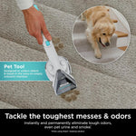 Shark Stainstriker Cleaning Solution Bundle for Portable Cleaners, Carpet and Area Rug Formula, Instantly Eliminates Odors, Includes 32 Oz OXY Multiplier and 16 Oz Deep Clean Solution, PXCMBUNDLE