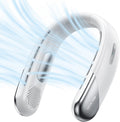 Portable Neck Fan Personal 4000Mah Bladeless Cooling Neck Fan Blow Cold Air Neck Cooler Wearable Fan around Your Neck Adjustable Hands Free Rechargeable Gift Men Travel Essentials