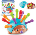 Spike the Fine Motor Hedgehog - Toddler Montessori Toys, Stacking Shape, Gifts for Boys and Girls, Sorting and Matching Skill Activities, Educational Games, Kindergarten