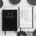 Ultimate Workout Journal - Complete Fitness Training Planner for Men and Women - Track Prs, Build Muscle & Dominate Your Workouts - Essential Gym Gear Accessories for Serious Weight Lifters