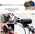 Bluetooth Wireless Speaker, Portable Waterproof and Wearable Outdoor Speaker with 3.5Mm Aux Microsd Input Hifi Bass for Mountain Bike Bicycle Electric Scooter (Black)