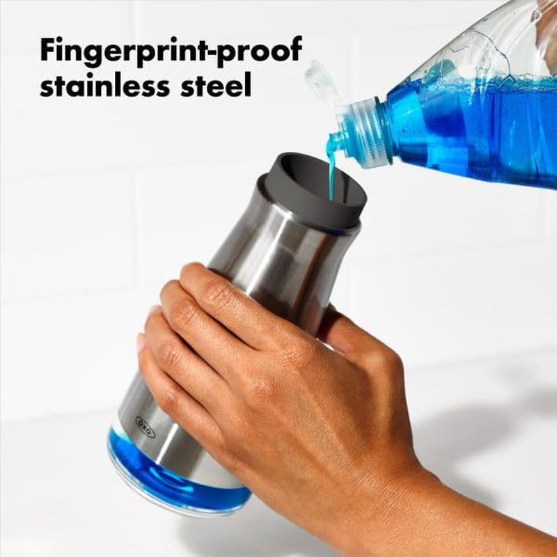 Good Grips Stainless Steel Soap Dispenser, Kitchen and Bathroom Accessories
