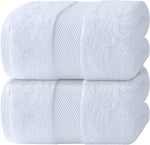 Luxury Bath Sheets Towels for Adults Extra Large 35X70 Inch - 700 GSM Turkish Cotton, Highly Absorbent | Hotel Collection | 2 Pack