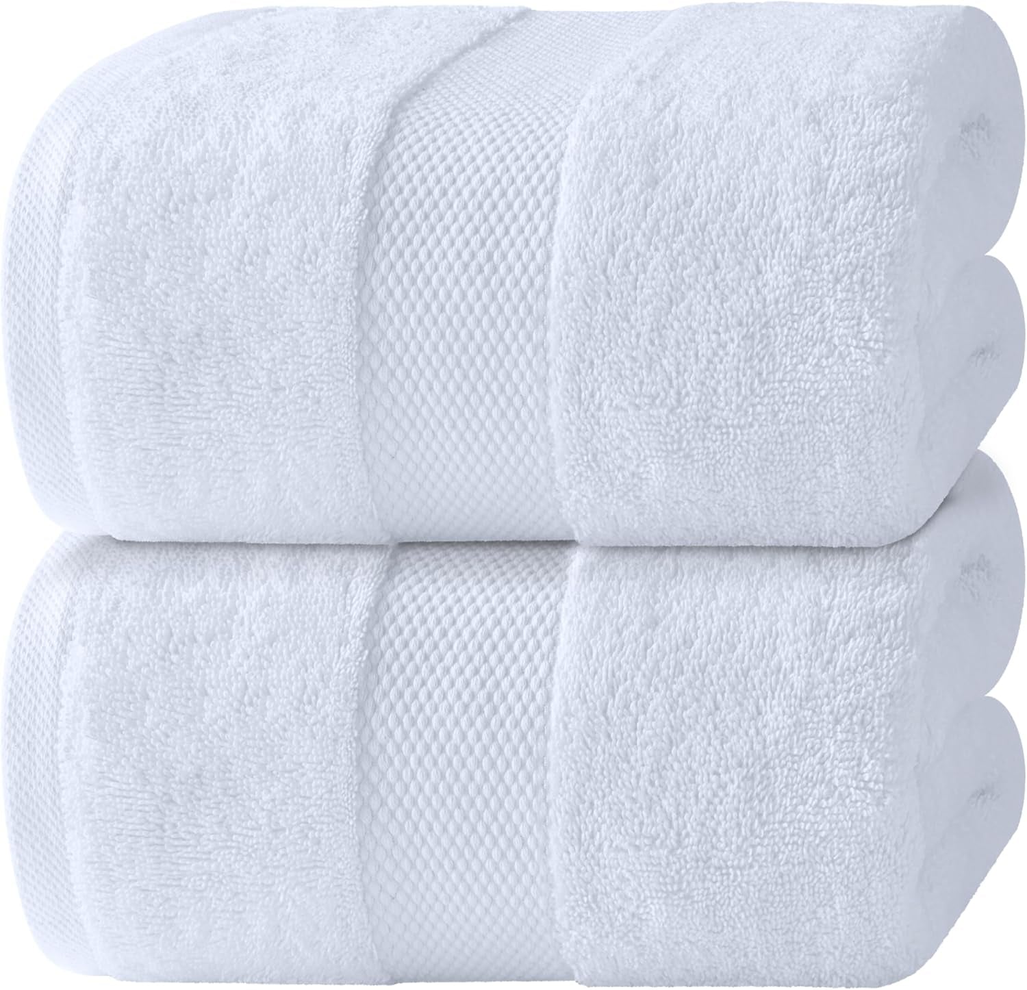 Luxury Bath Sheets Towels for Adults Extra Large 35X70 Inch - 700 GSM Turkish Cotton, Highly Absorbent | Hotel Collection | 2 Pack