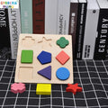 Preschool Colorful Wooden Shape Puzzle