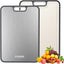 Titanium Cutting Board for Kitchen, Cutting Board Double Sided Food Grade, Pure Titanium/Pp, Easy to Clean Large Size 15”×10.3”