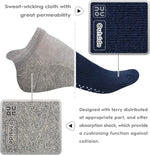 Unisex Non Slip Grip Socks with Cushion for Yoga Pilates Barre Home & Hospital