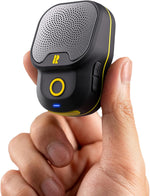 Wearable Bluetooth V5.3 Speaker, 30H Working Time Clip-On Wireless Jobsite Water-Resistant TWS Portable Speaker, IPX7 Waterproof, Built-In ENC Mic for Hands-Free Music/Calls