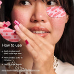 Faded Brightening under Eye Masks | Patches to Depuff, Hydrate, Brighten and Cool | Reduce Dark Circles and Fine Lines | Contains Kojic Acid, Caffeine and Niacinamide (Set of 6)