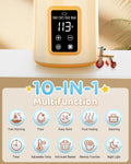 Bottle Warmer, Faster Heating Baby Milk Warmers for All Bottles with Accurate Temp Control Water Bath Tech and Auto Shut-Off, Bpa-Free Multifunctional Bottle Warmer for Breastmilk and Formula