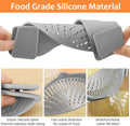 Clip on Strainer for All Pots Pan,Silicone Pasta Strainer Kitchen Gadgets,Collapsible Colander for Noodle,Vegetables,Fruit,Spaghetti (Grey)