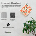 Swedish Dishcloths for Kitchen, 8 Pack Reusable Paper Towels with Clips, Non-Scratch Swedish Kitchen Towels, Super Absorbent Cellulose Sponge Cloths, Dishwasher Safe, No Odor