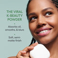 Neo Blurring Powder: Korean Shine Control Compact with Pore Blurring, Smoothing Finish & Travel-Friendly, No Spill Packaging