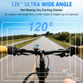 Mini Body Camera 1080P, 512G Thumb Action Camera Hands-Free Recording, Magnetic Vlogging Cam with 360° Rotate, Wearable Video Recorder for Cyclingtraveling/Motorcycle(Sd Card Not Included) Black