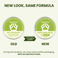 Lick-Safe Dog Paw & Nose Balm with Coconut Oil | All-Natural Moisturizer & Soother for Dry, Cracked Pads & Snout | Heat & Cold Pavement Protection Wax, Nose Butter for Bulldogs (2.1 Oz / 60 G)
