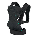 Flip 4-In-1 Convertible Baby Carrier, Adjustable, Ergonomic Babywearing, Registry Essential, Baby Carrier for Newborn to Toddler, Black