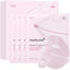 Jelly Gel Mask with Salmon DNA PDRN Pink Collagen | Overnight Face Mask for Glass Glow Skin | Elasticity, Hydrating, Firming and Moisturizing | Korean Skincare, 28G X 4Ea