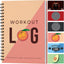 Workout Planner for Daily Fitness Tracking & Goals Setting - A5 Size, 6” X 8”, Peachy Pink - Improved Thicker Cover - Men & Women Personal Home & Gym Training Diary - Log Book - by