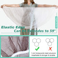 Durable Baby Mosquito Net (2 Pack) - Perfect Bug Net for Strollers, Bassinets, Cradles, Playards, Pack N Plays and Portable Mini Crib (Coffee)